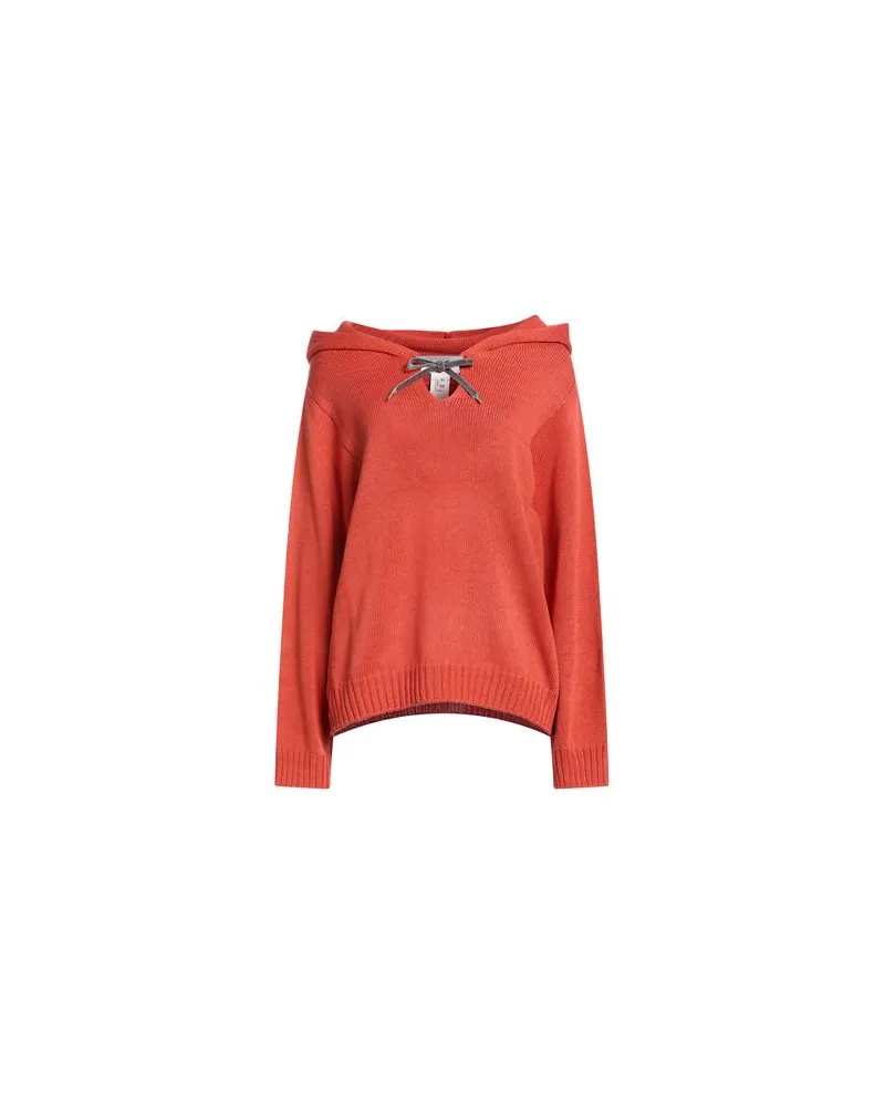 Fabiana Filippi STRICKWAREN - Pulloverauf YOOX.COM Rostrot