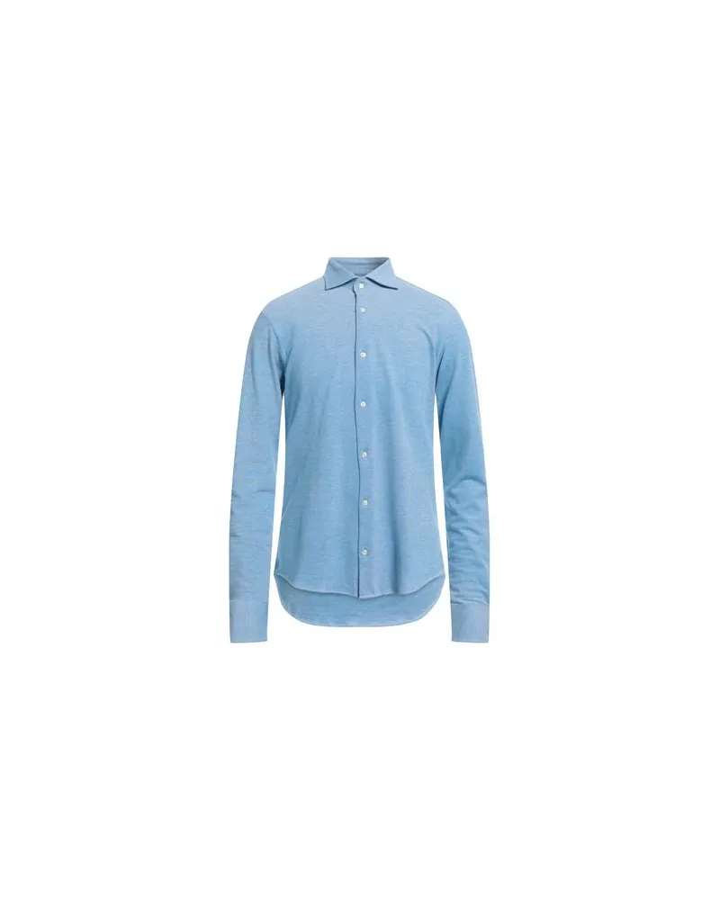 ROSSOPURO TOPS - Hemdenauf YOOX.COM Azurblau
