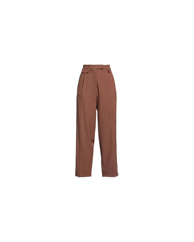 HAVEONE HOSEN & RÖCKE - Hosenauf YOOX.COM Braun