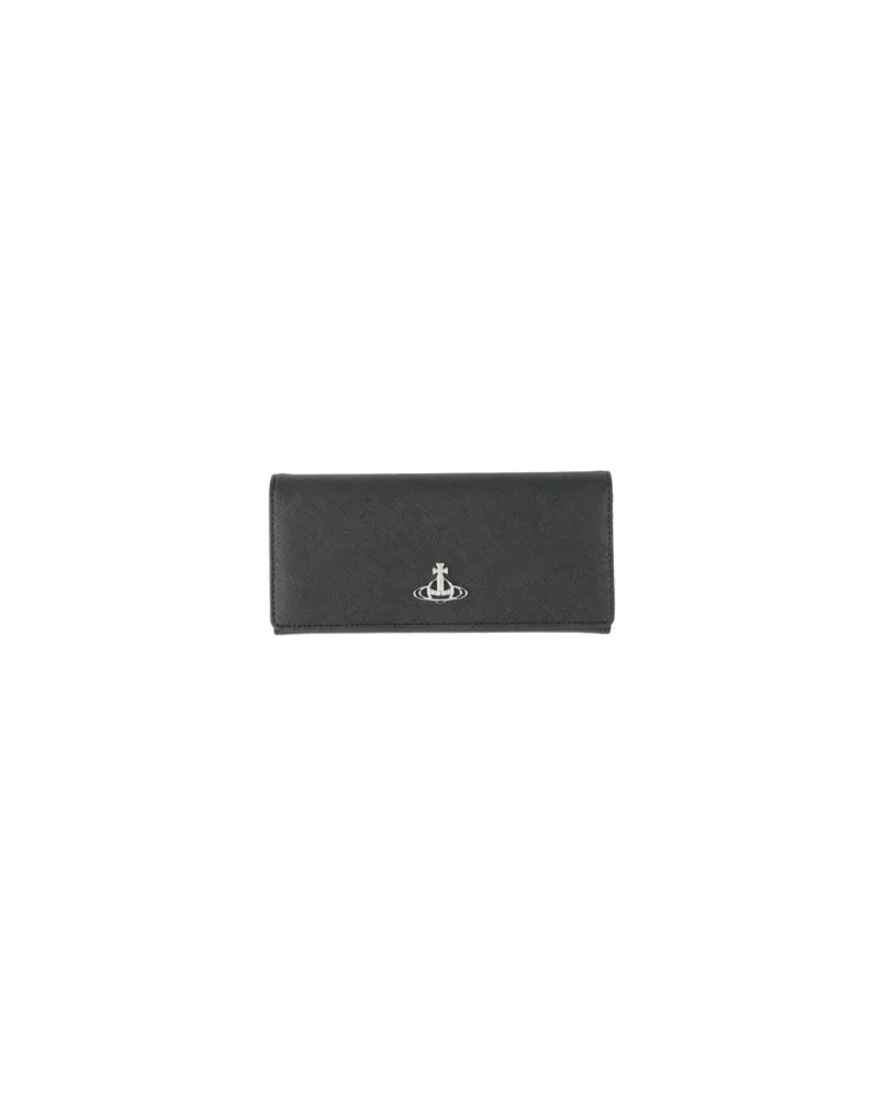 Vivienne Westwood Kleinlederwaren - Brieftaschenauf YOOX.COM Schwarz