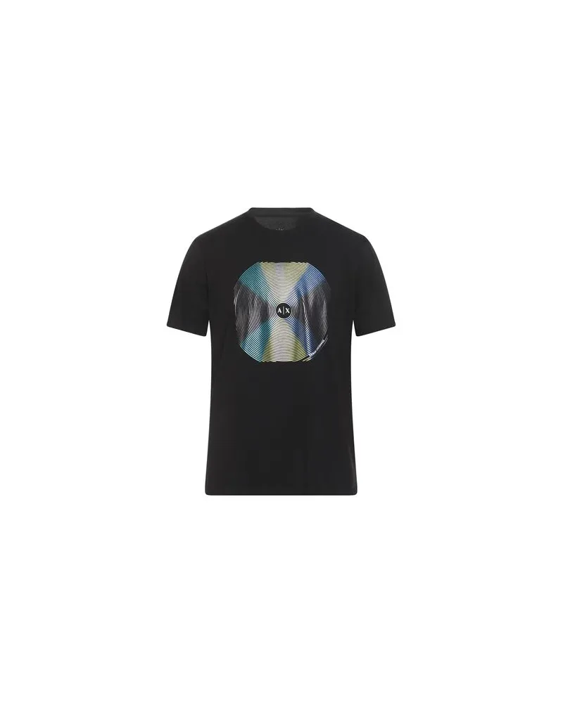 Armani Exchange TOPS - T-shirtsauf YOOX.COM Schwarz