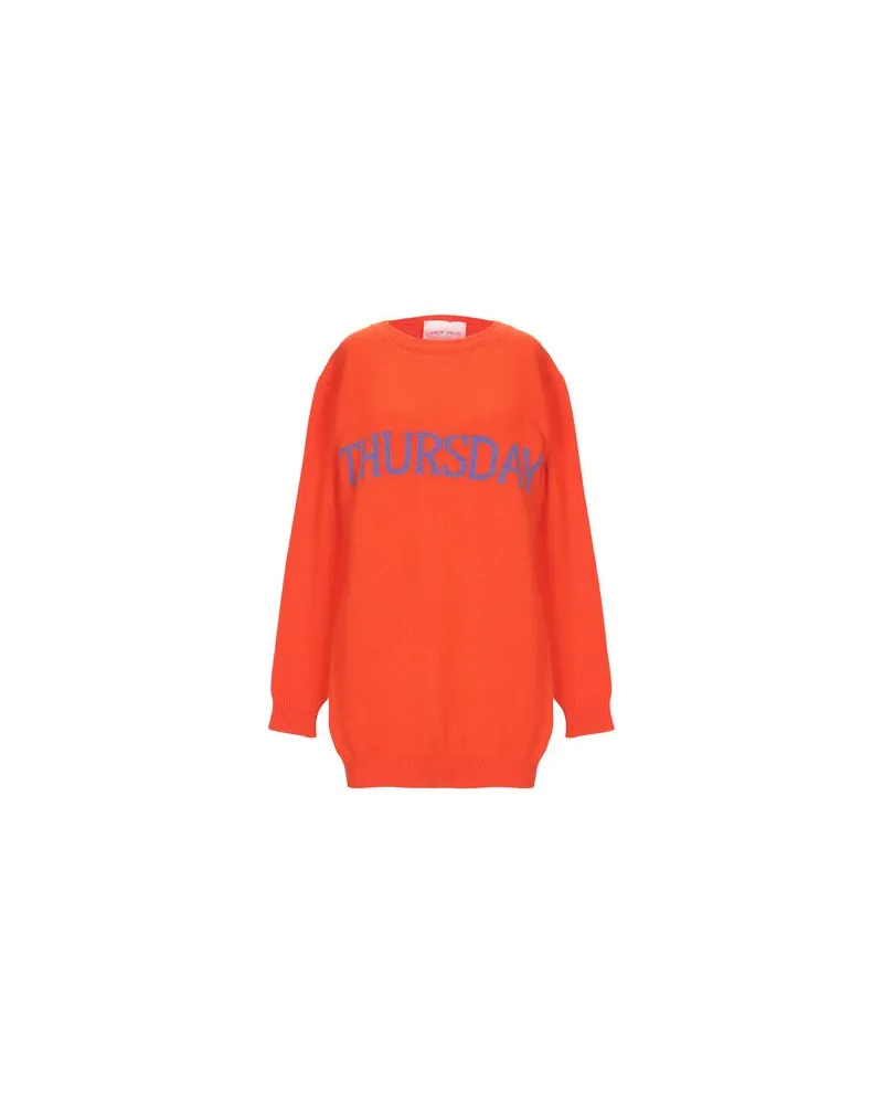 Alberta Ferretti STRICKWAREN - Pulloverauf YOOX.COM Orange