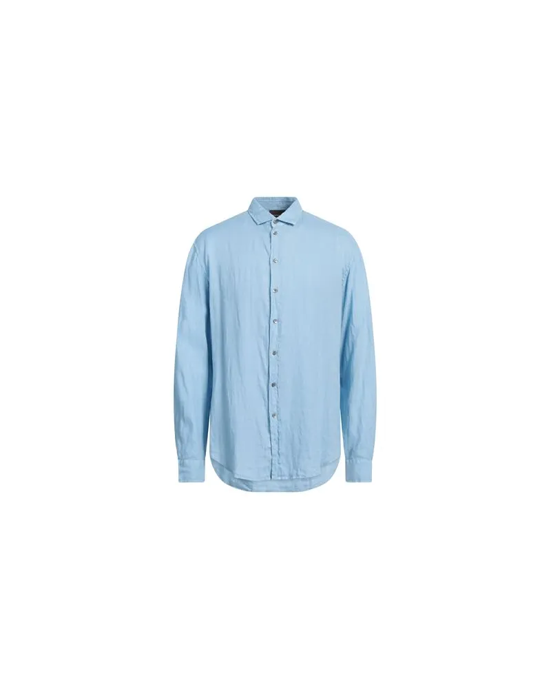 Emporio Armani TOPS - Hemdenauf YOOX.COM Himmelblau