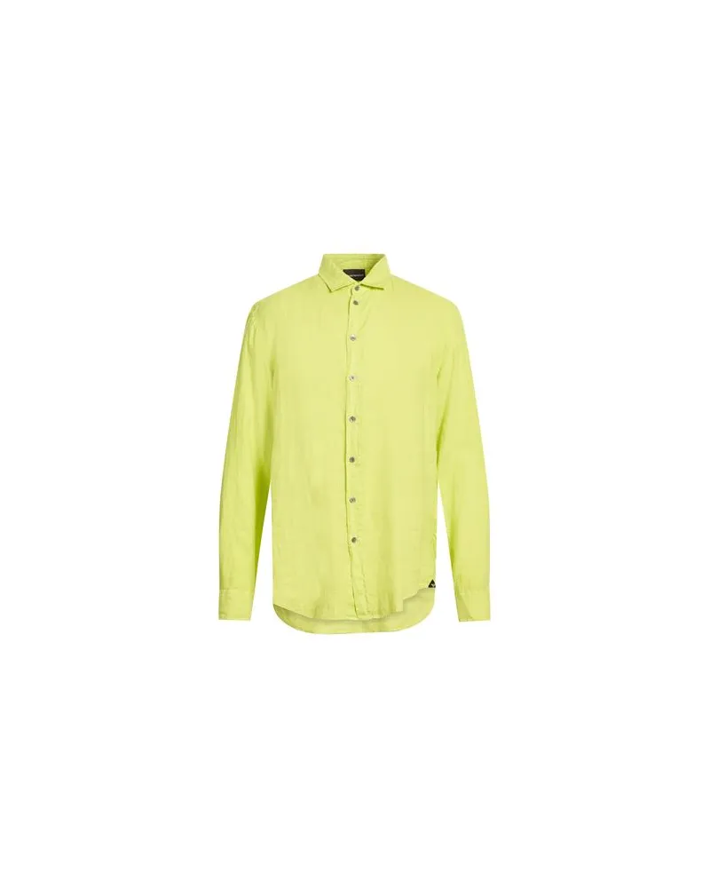 Emporio Armani TOPS - Hemdenauf YOOX.COM Limettengrün