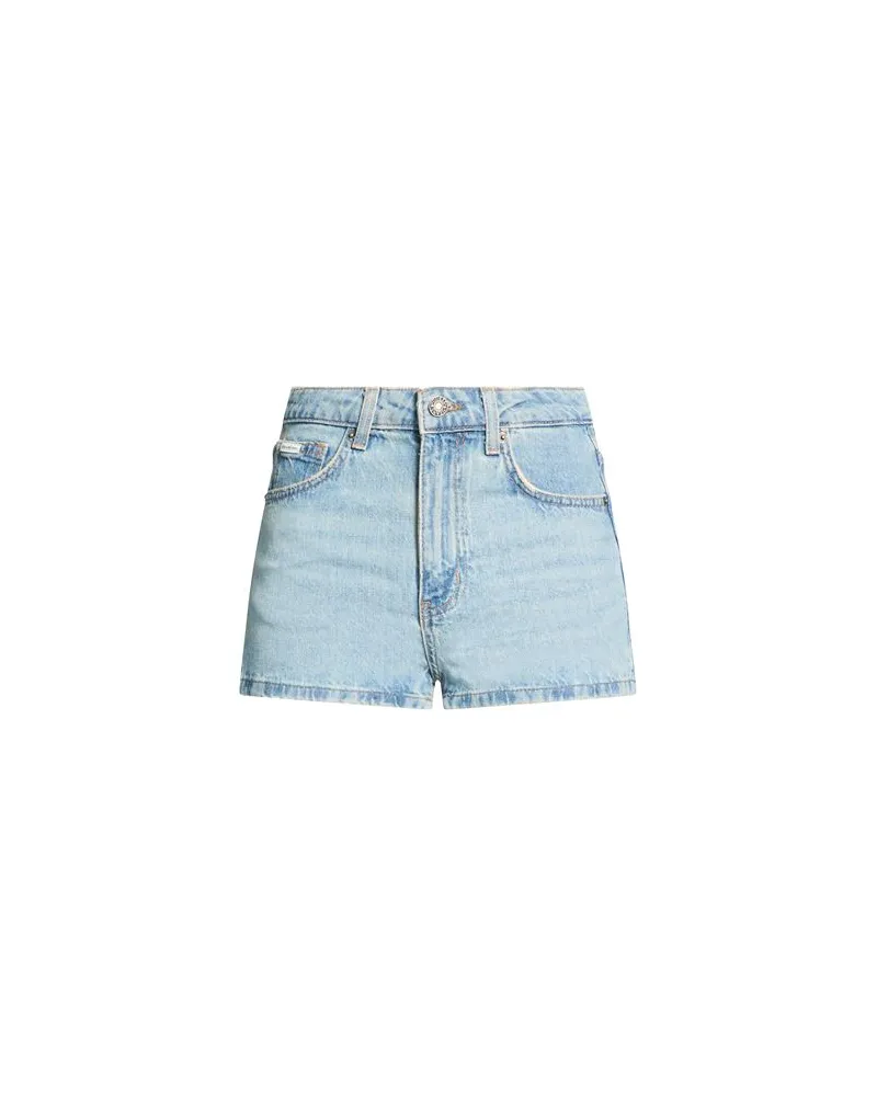 Guess HOSEN & RÖCKE - Jeansröckeauf YOOX.COM Blau