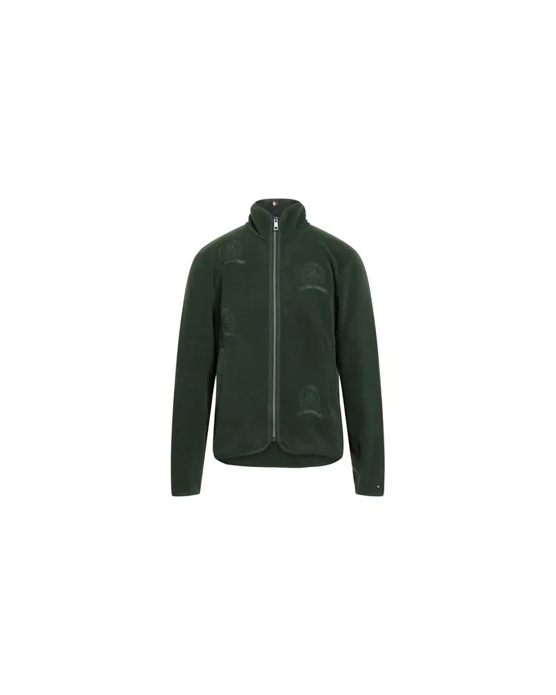 Tommy Hilfiger TOPS - Sweatshirtsauf YOOX.COM Dunkelgrün