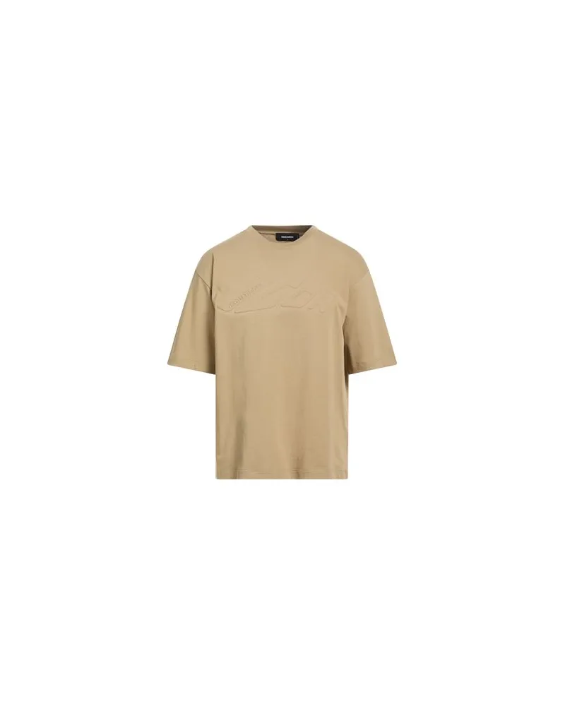 Dsquared2 ICON - TOPS - T-shirtsauf YOOX.COM Kamel