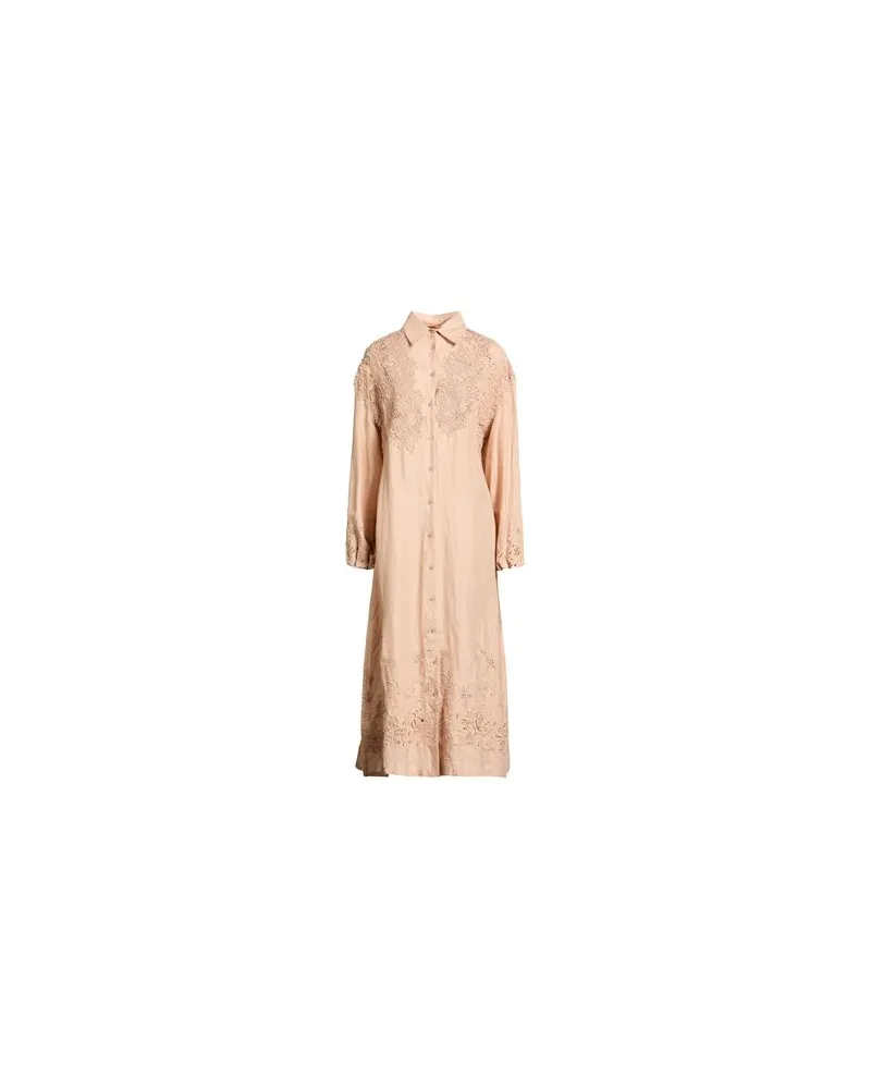 Ermanno Scervino LIFE - KLEIDER - Midi-Kleiderauf YOOX.COM Beige