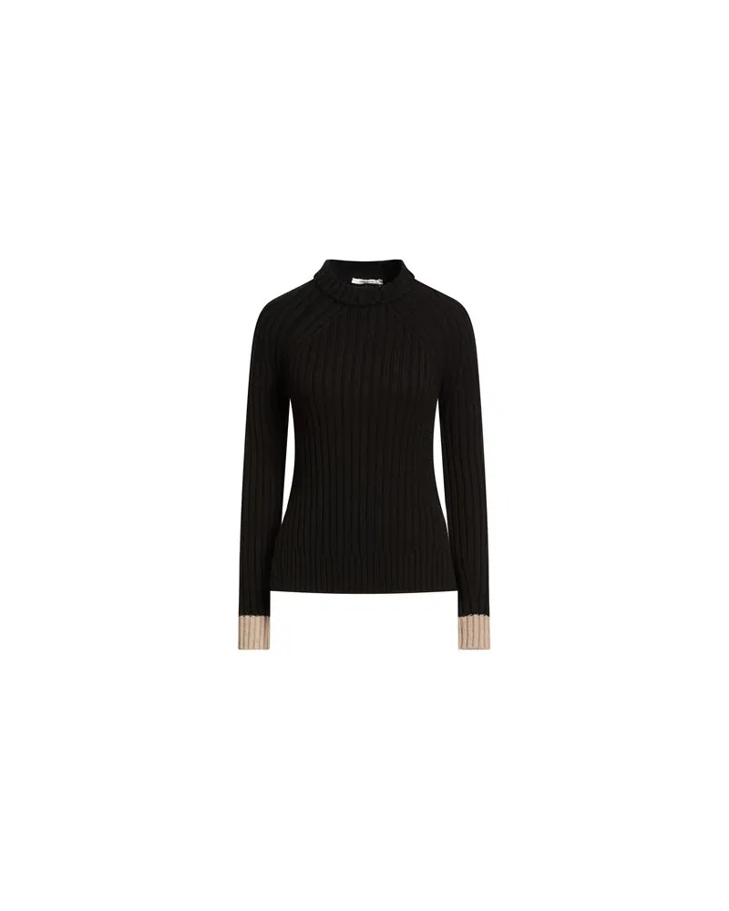 Maliparmi STRICKWAREN - Rollkragenpulloverauf YOOX.COM Schwarz