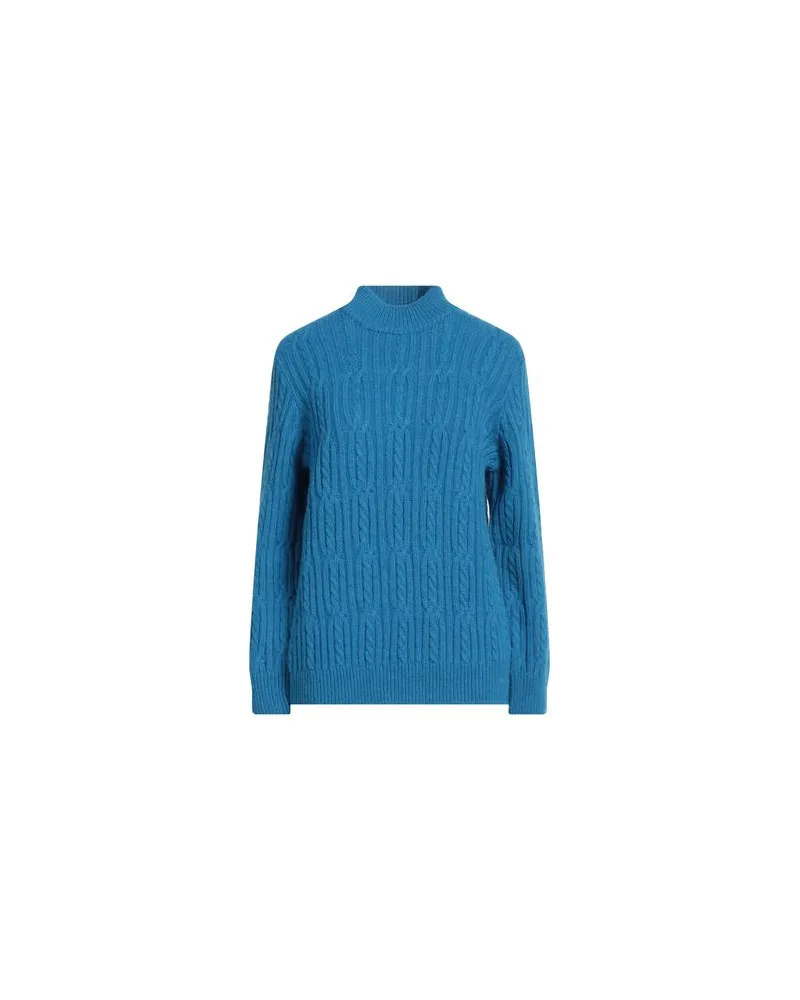Stefanel STRICKWAREN - Rollkragenpulloverauf YOOX.COM Blau