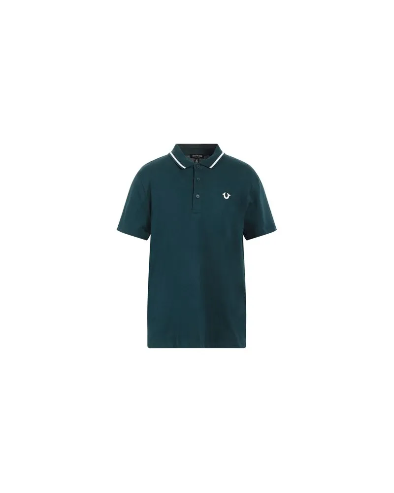 True Religion TOPS - Poloshirtsauf YOOX.COM Smaragdgrün