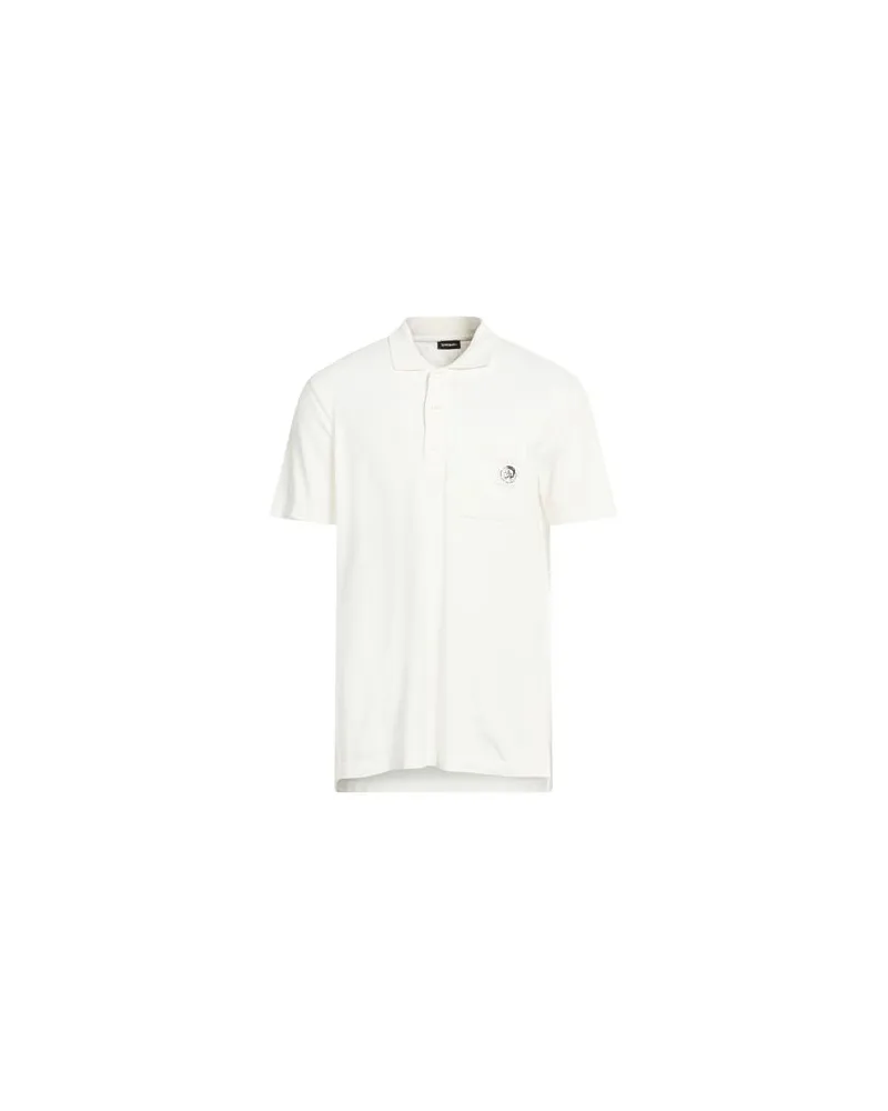 Diesel TOPS - Poloshirtsauf YOOX.COM Elfenbein
