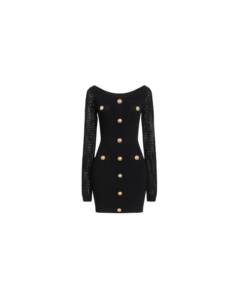 Balmain KLEIDER - Mini-Kleiderauf YOOX.COM Schwarz