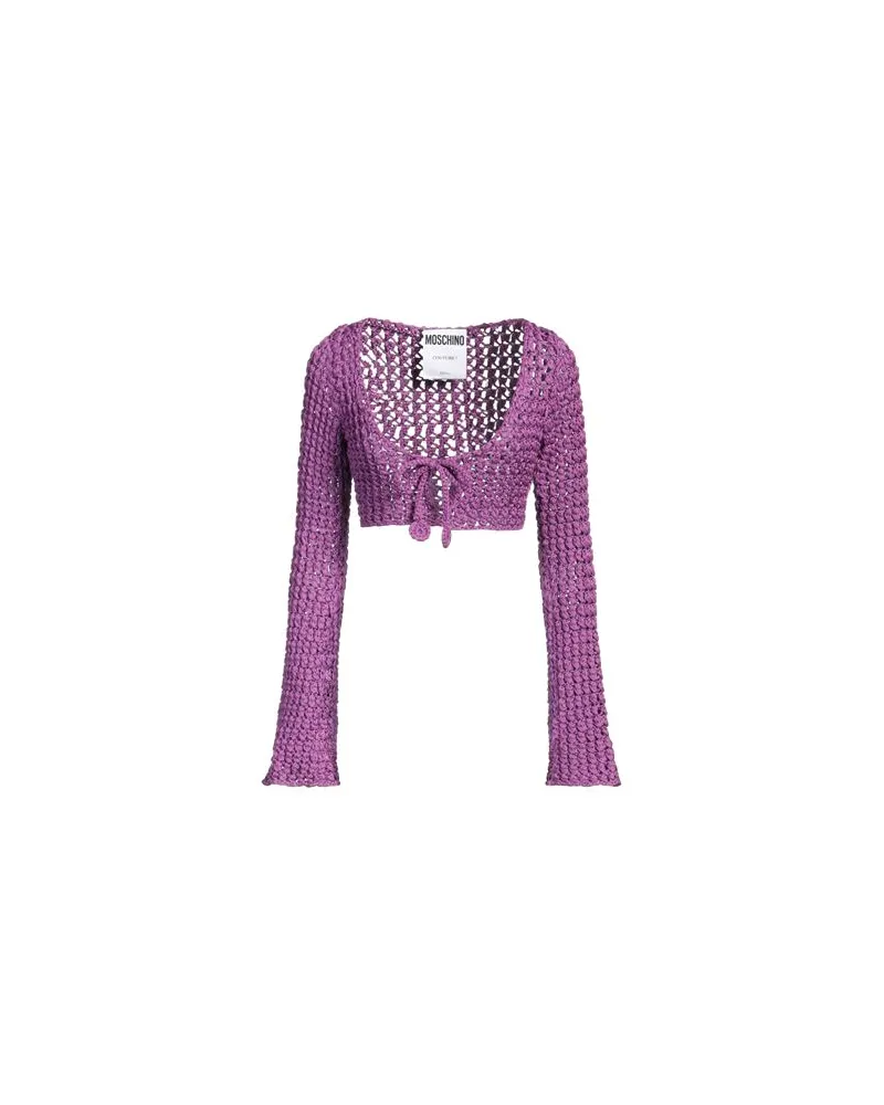 Moschino COUTURE - STRICKWAREN - Wickelpulloverauf YOOX.COM Malve