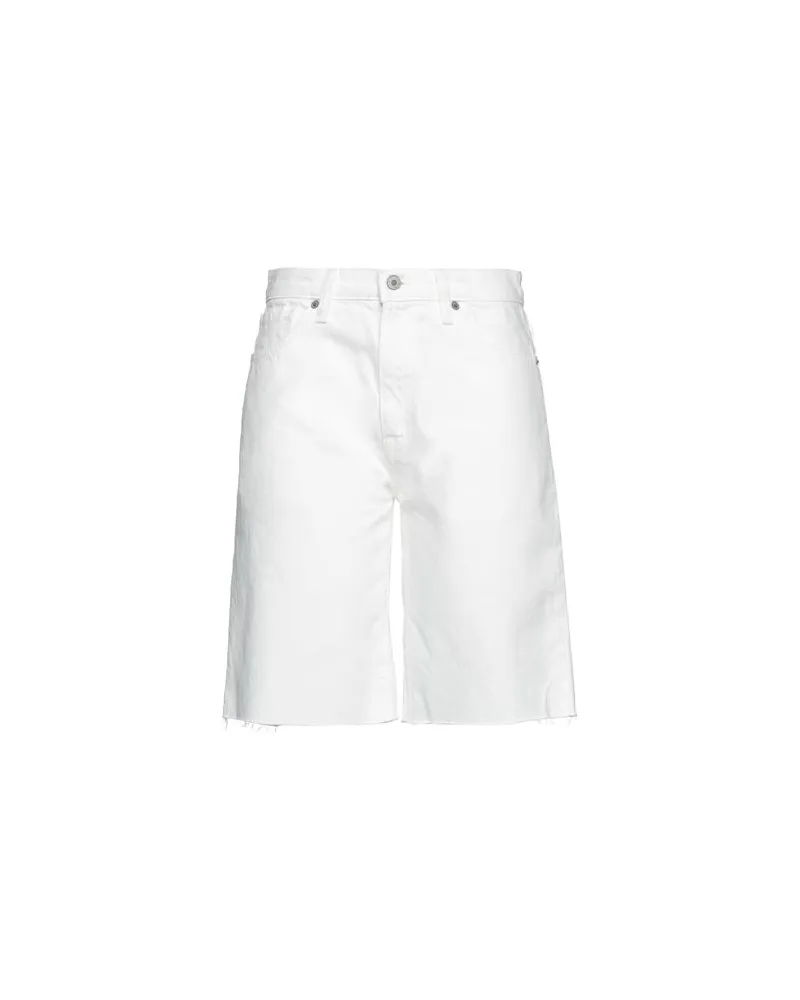 Nili Lotan HOSEN & RÖCKE - Jeansshortsauf YOOX.COM Weiß