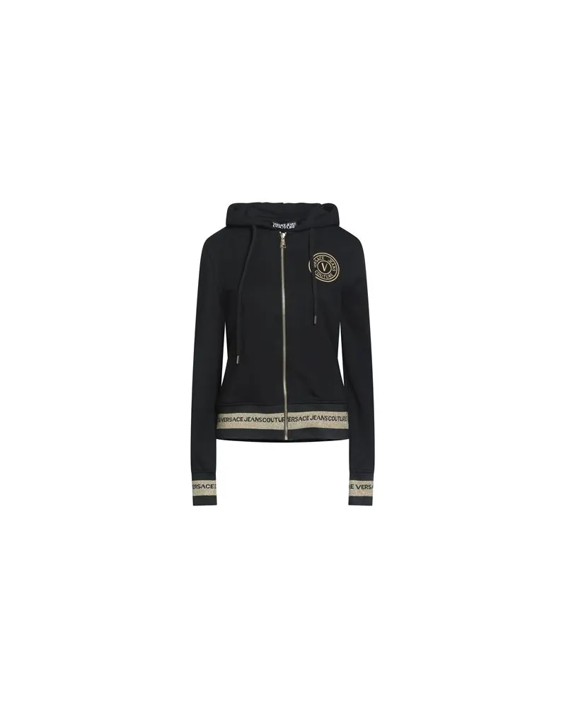 Versace Jeans TOPS - Sweatshirtsauf YOOX.COM Schwarz