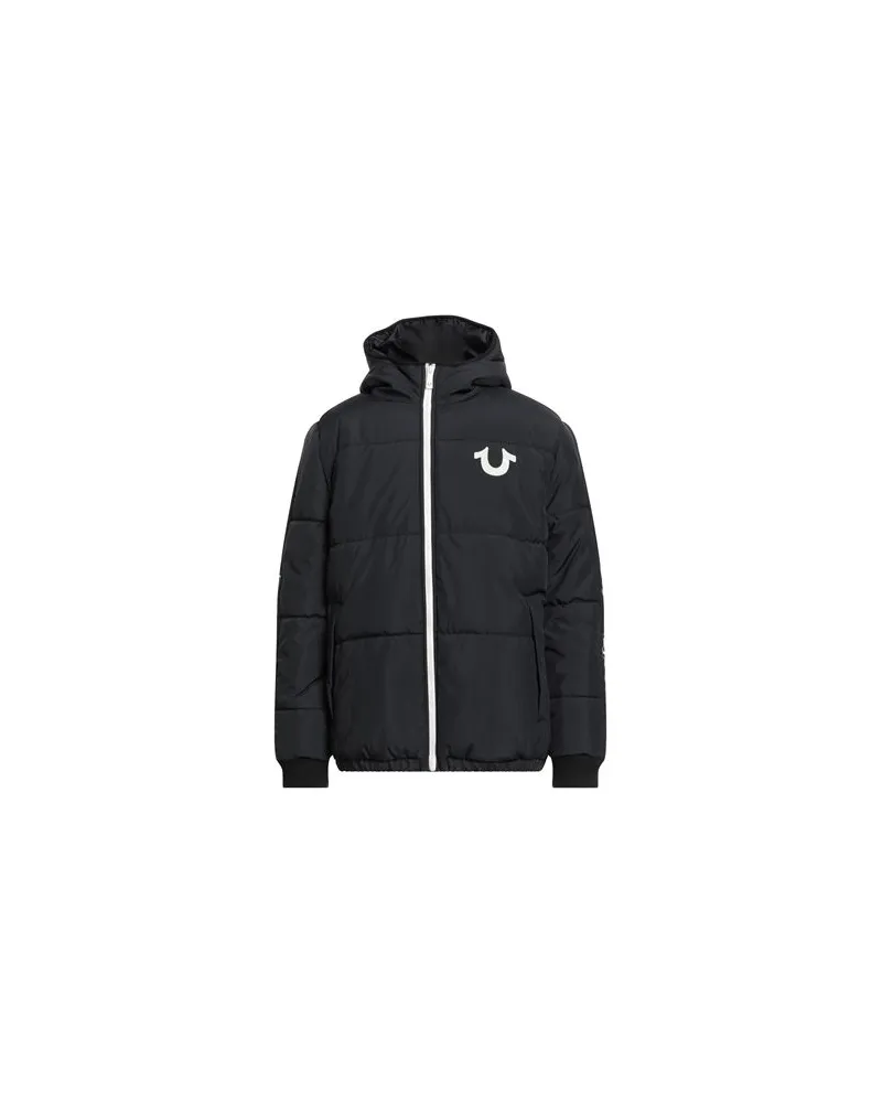 True Religion JACKEN & MÄNTEL - Pufferjacken & Daunenjackenauf YOOX.COM Schwarz