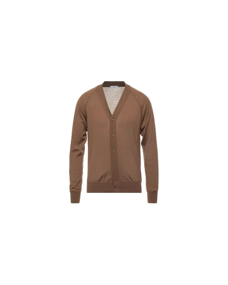 Paolo Pecora Milano STRICKWAREN - Strickjackenauf YOOX.COM Kamel