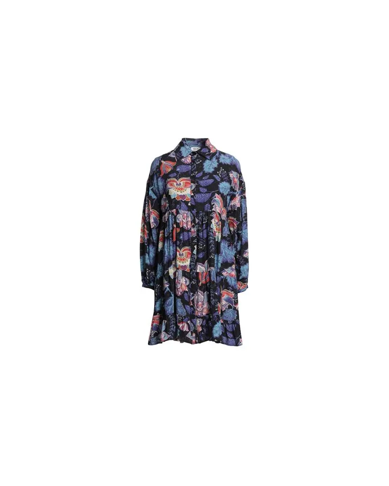 Replay KLEIDER - Mini-Kleiderauf YOOX.COM Marineblau