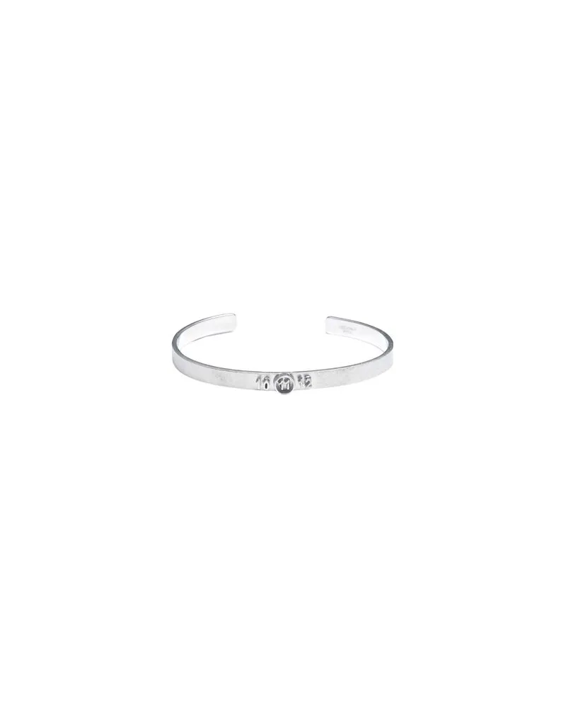 Maison Margiela SCHMUCK und UHREN - Armbänderauf YOOX.COM Silber