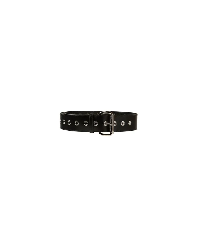 Vivienne Westwood WESTWOOD STUDDED BELT - Kleinlederwaren - Gürtelauf YOOX.COM Schwarz
