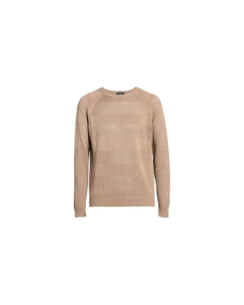 Zanone STRICKWAREN - Pulloverauf YOOX.COM Sand