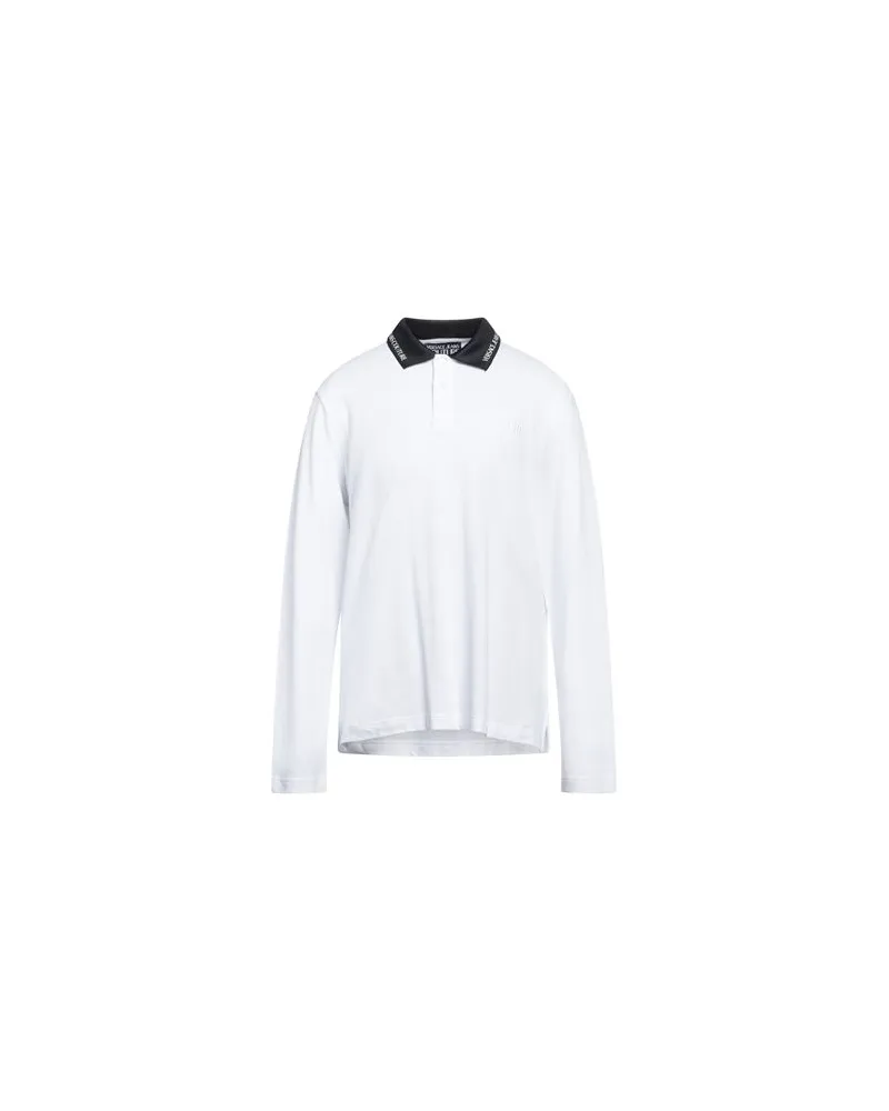 Versace Jeans TOPS - Poloshirtsauf YOOX.COM Weiß