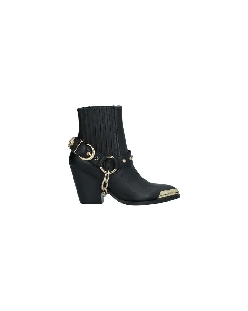 Versace Jeans SCHUHE - Stiefelettenauf YOOX.COM Schwarz