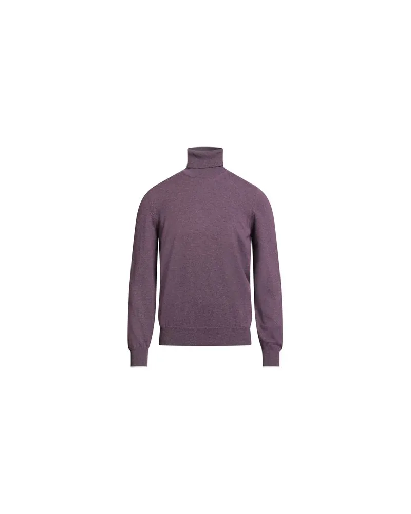 Brunello Cucinelli STRICKWAREN - Rollkragenpulloverauf YOOX.COM Dunkelviolett