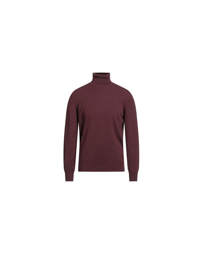 Brunello Cucinelli STRICKWAREN - Rollkragenpulloverauf YOOX.COM Pflaume