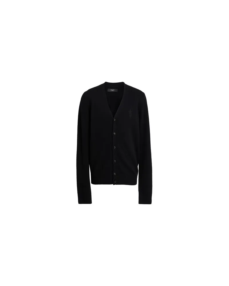 Amiri STRICKWAREN - Strickjackenauf YOOX.COM Schwarz
