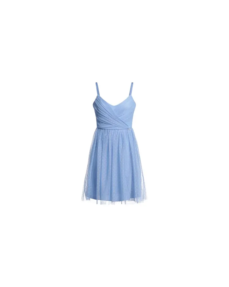 RELISH KLEIDER - Mini-Kleiderauf YOOX.COM Hellblau