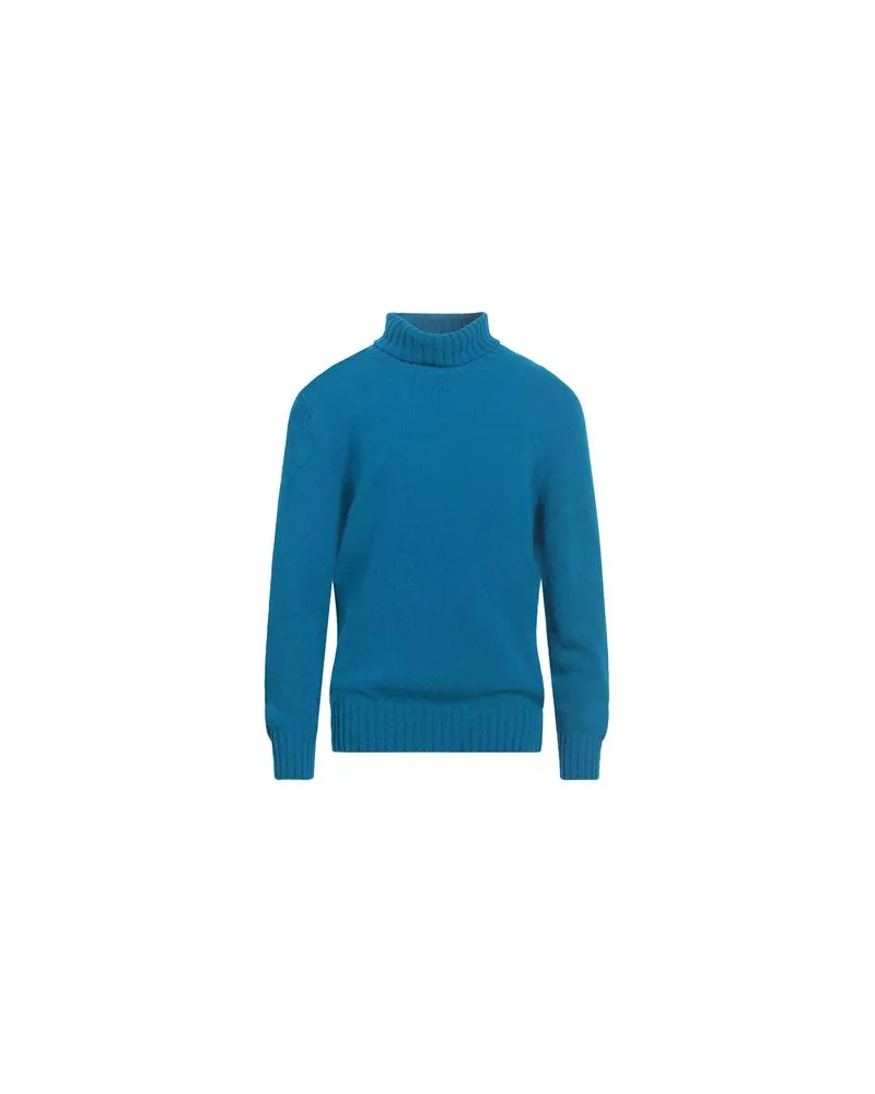 La Fileria STRICKWAREN - Rollkragenpulloverauf YOOX.COM Azurblau