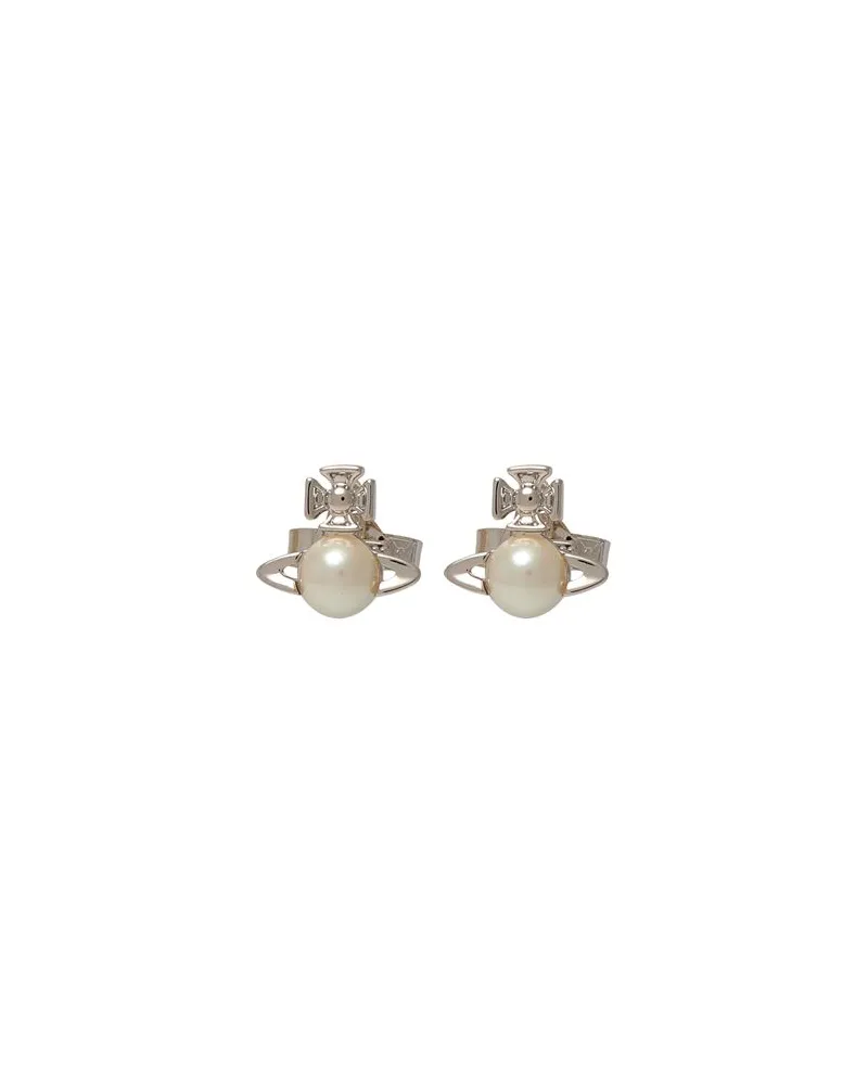 Vivienne Westwood BALBINA EARRINGS  - SCHMUCK und UHREN - Ohrringeauf YOOX.COM Silber