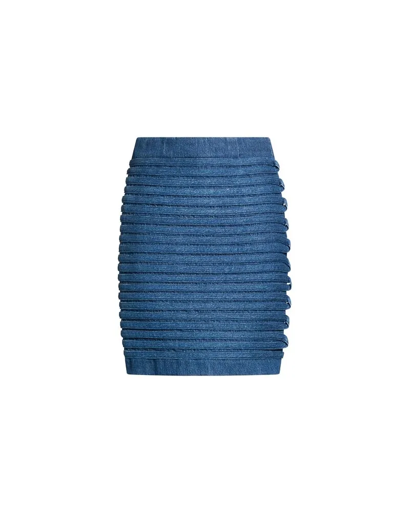 Versace HOSEN & RÖCKE - Jeansröckeauf YOOX.COM Blau