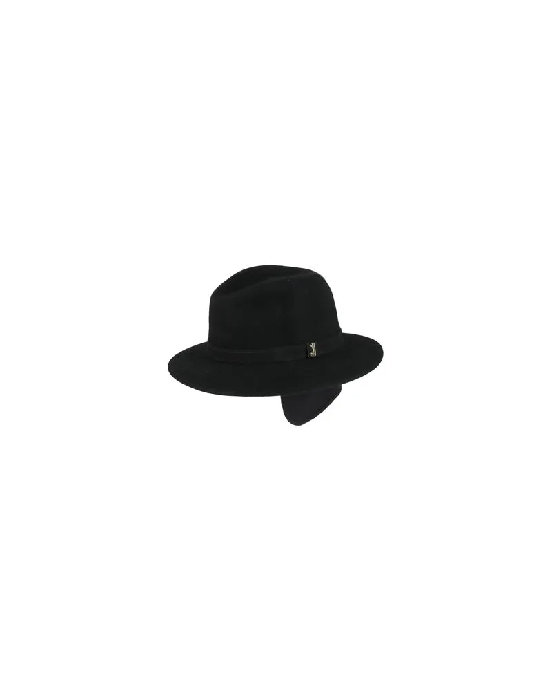 Borsalino ACCESSOIRES - Mützen & Hüteauf YOOX.COM Schwarz
