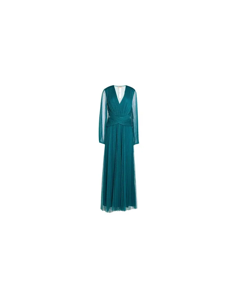 Twin-Set KLEIDER - Maxi-Kleiderauf YOOX.COM Aquamarin