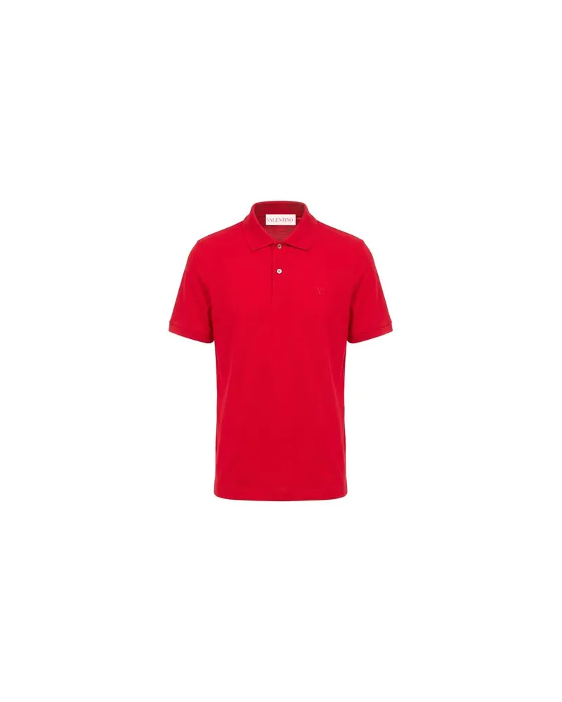 Valentino Garavani TOPS - Poloshirtsauf YOOX.COM Rot
