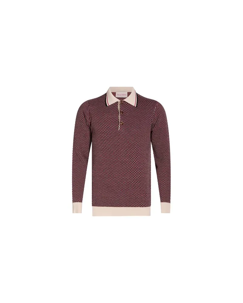 Valentino Garavani STRICKWAREN - Pulloverauf YOOX.COM Bordeaux