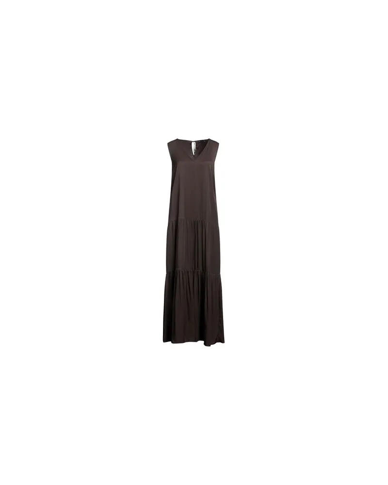 Lorena Antoniazzi KLEIDER - Maxi-Kleiderauf YOOX.COM Dunkelbraun