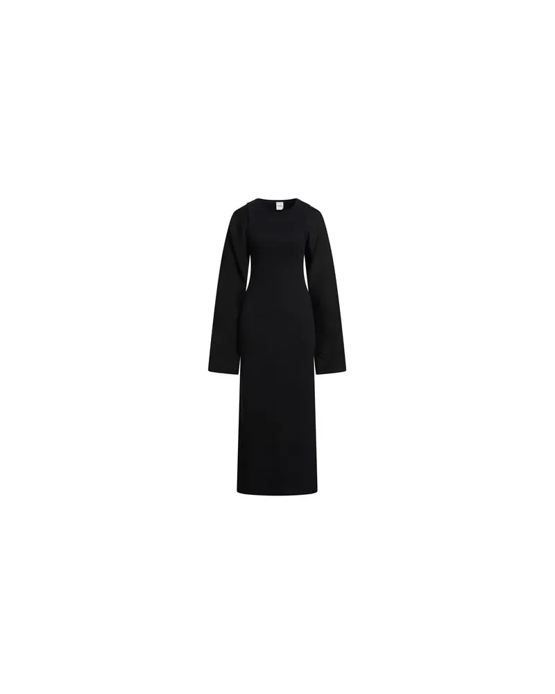 Nanushka KLEIDER - Maxi-Kleiderauf YOOX.COM Schwarz