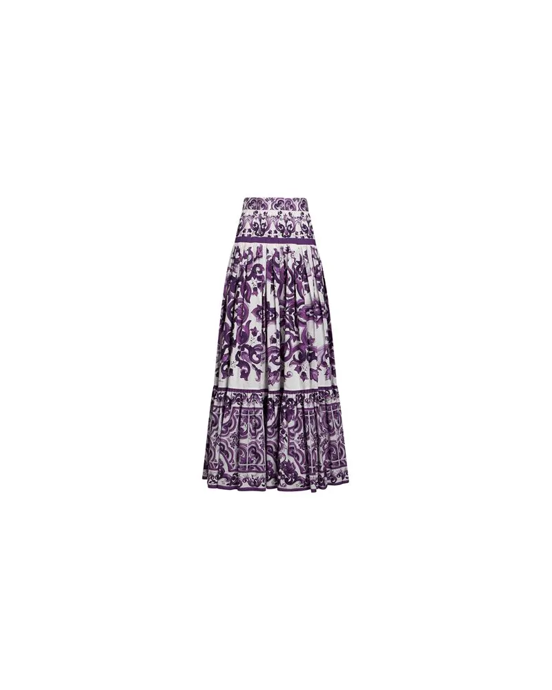 Dolce & Gabbana HOSEN & RÖCKE - Maxi-Röckeauf YOOX.COM Violett