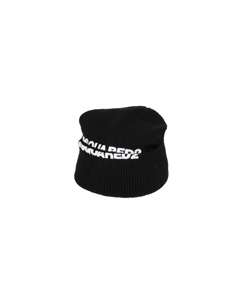 Dsquared2 ACCESSOIRES - Mützen & Hüteauf YOOX.COM Schwarz