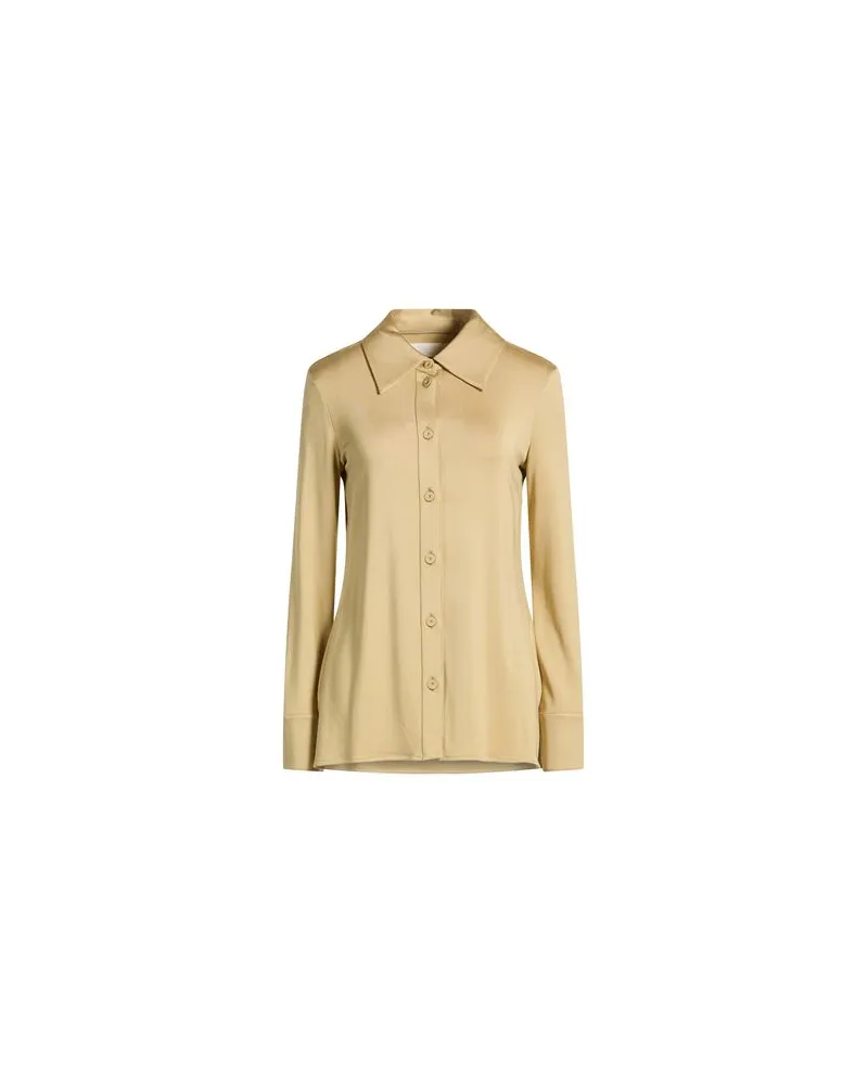 Jil Sander TOPS - Hemdenauf YOOX.COM Sand