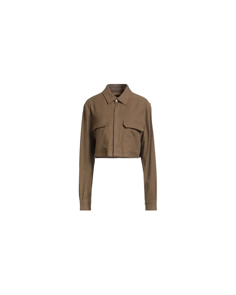 Rick Owens TOPS - Hemdenauf YOOX.COM Militärgrün
