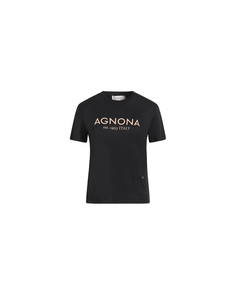 AGNONA TOPS - T-shirtsauf YOOX.COM Schwarz