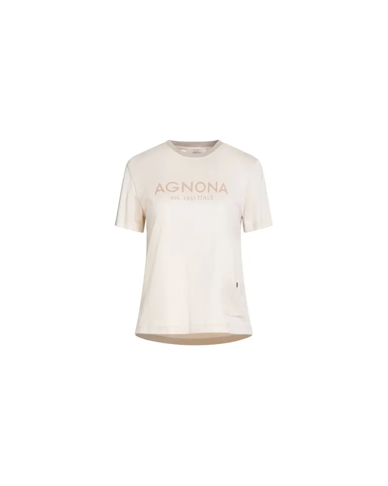 AGNONA TOPS - T-shirtsauf YOOX.COM Beige