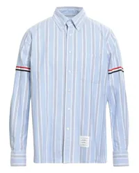 Thom Browne Hemd Himmelblau