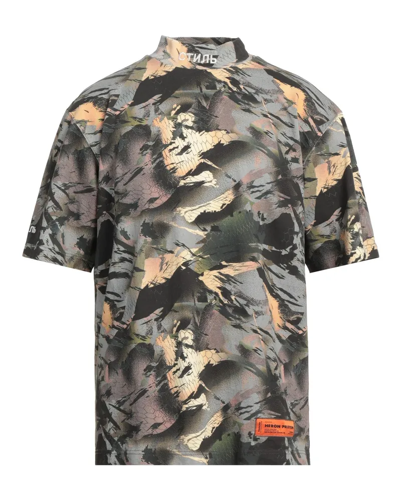 Heron Preston T-shirts Granitgrau