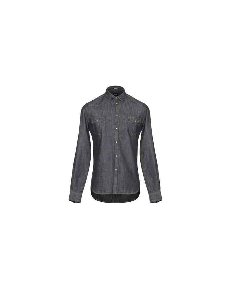 OFFICINA 36 TOPS - Jeanshemdenauf YOOX.COM Blau